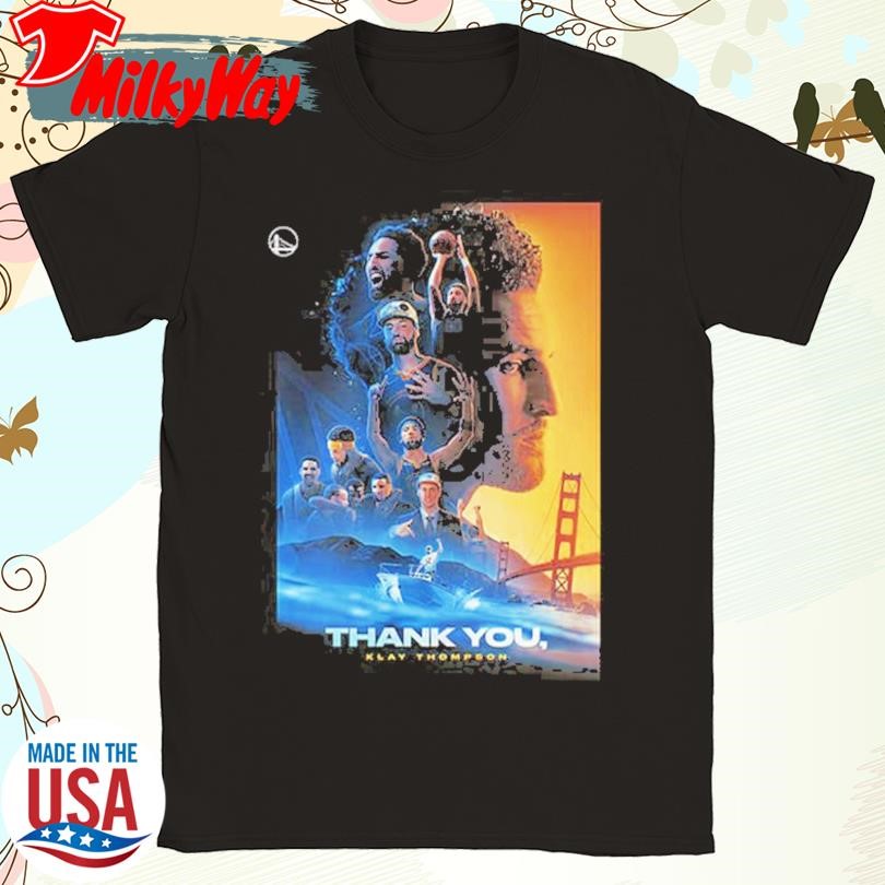 13 Years Four Championships Countless Iconic Moments Thank You For Everything Klay Thompson T-Shirt
