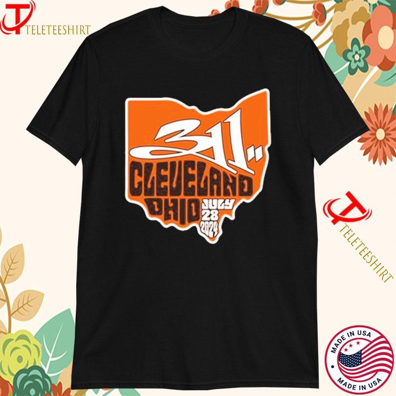 311 Jacobs Pavilion At Nautica In Cleveland, OH July 28 2024 T-Shirts