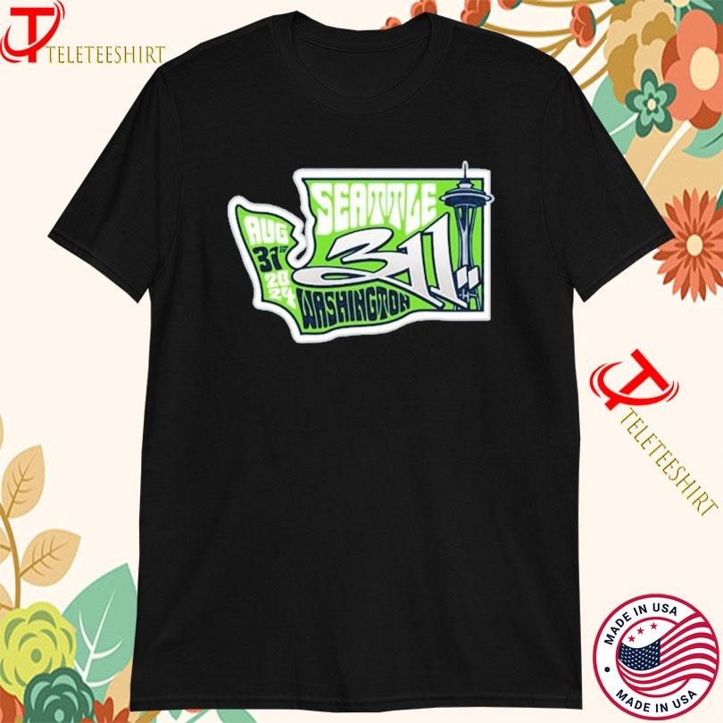 311 Seattle, Washington August 31 2024 T-Shirts