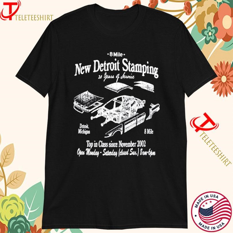 8 Mile New Detroit Stamping 20 Years Dickies T-Shirts