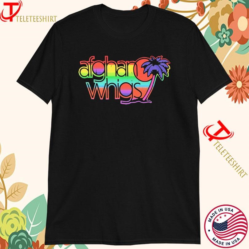 Afghan Whigs Rainbow Palm T-shirts