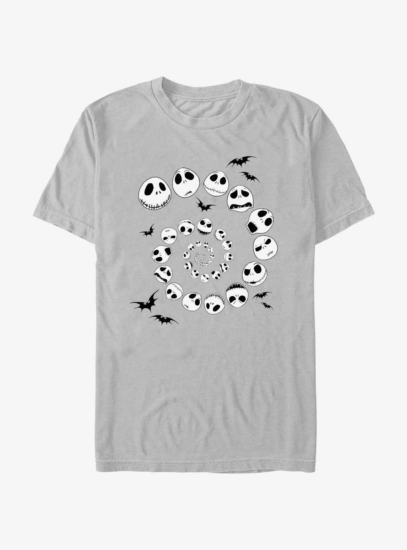 Disney The Nightmare Before Christmas Jack Skellington Emotion Swirl T-Shirt