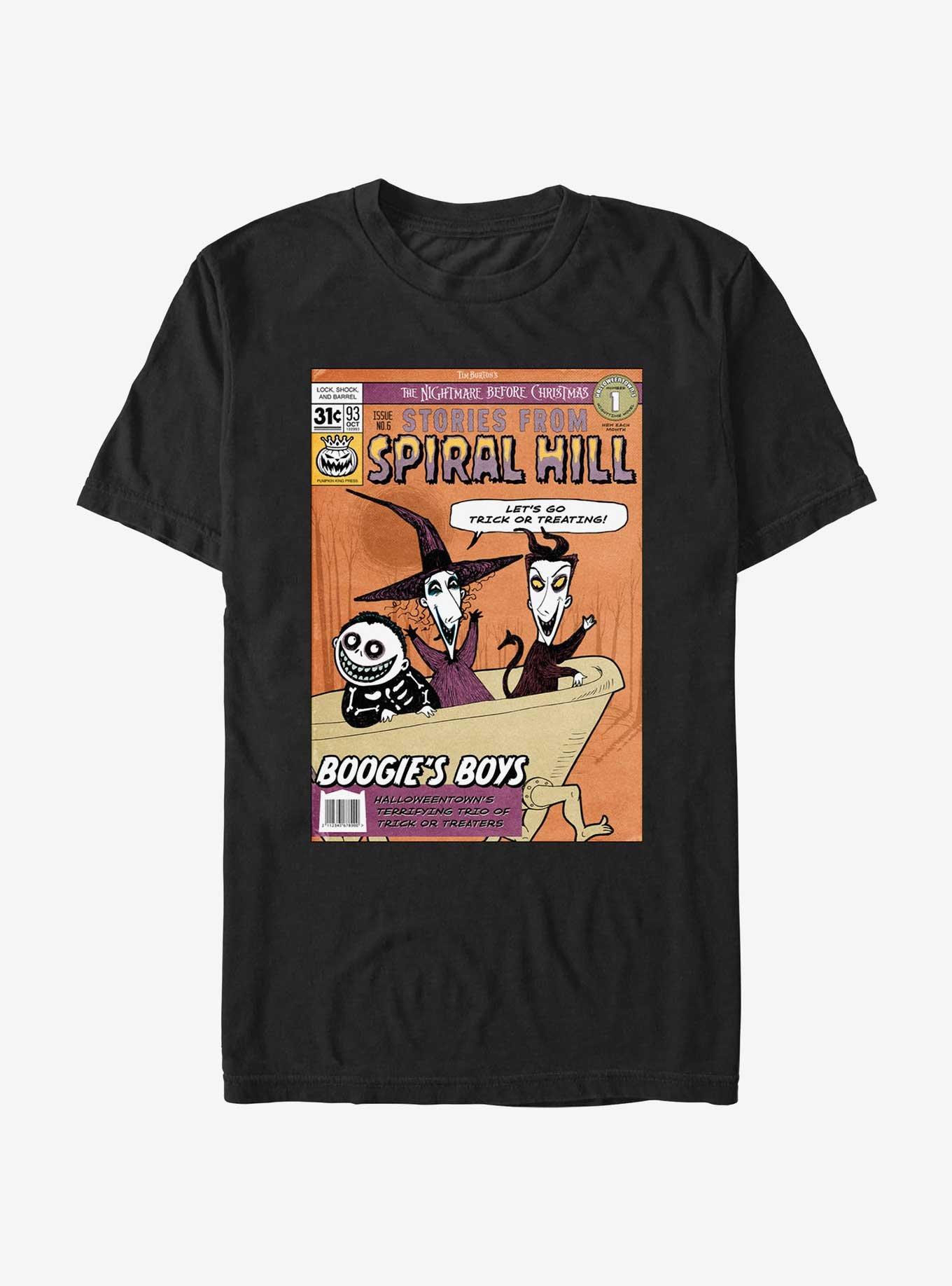 Disney The Nightmare Before Christmas Stories From Spiral Hill Boogie’s Boys T-Shirt