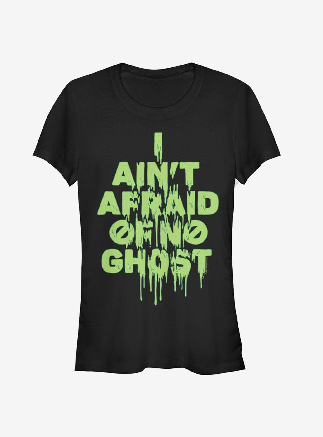 Ghostbusters Ain’t Afraid Slime Girls T-Shirt