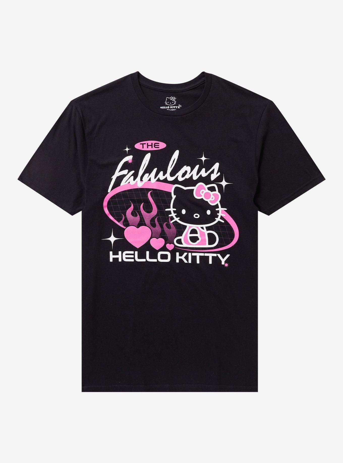 Hello Kitty Fabulous Pink Flame Girls T-Shirt