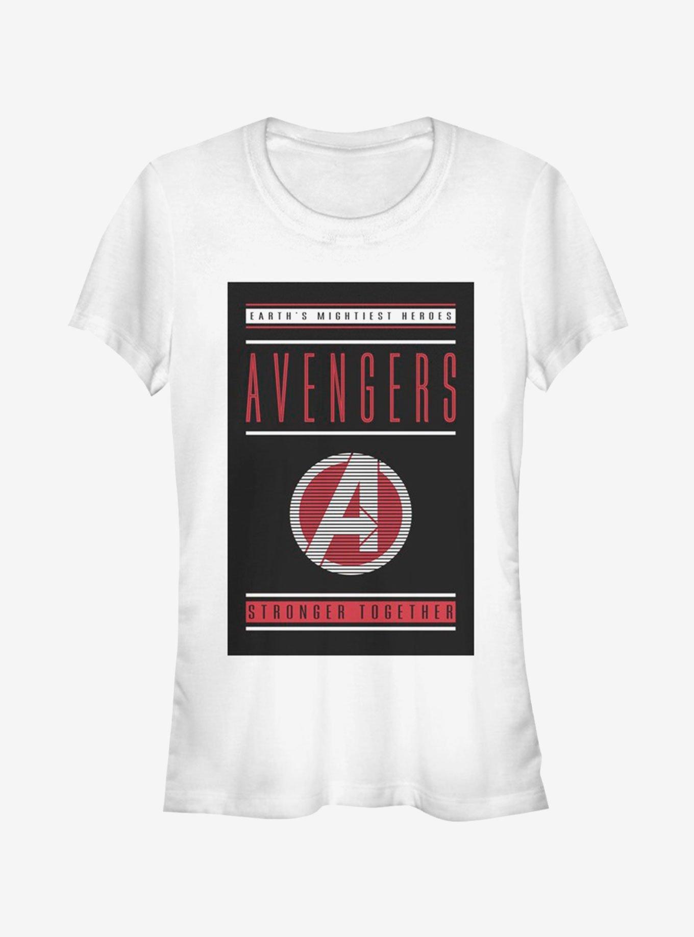 Marvel Avengers Endgame Stronger Together Girls T-Shirt