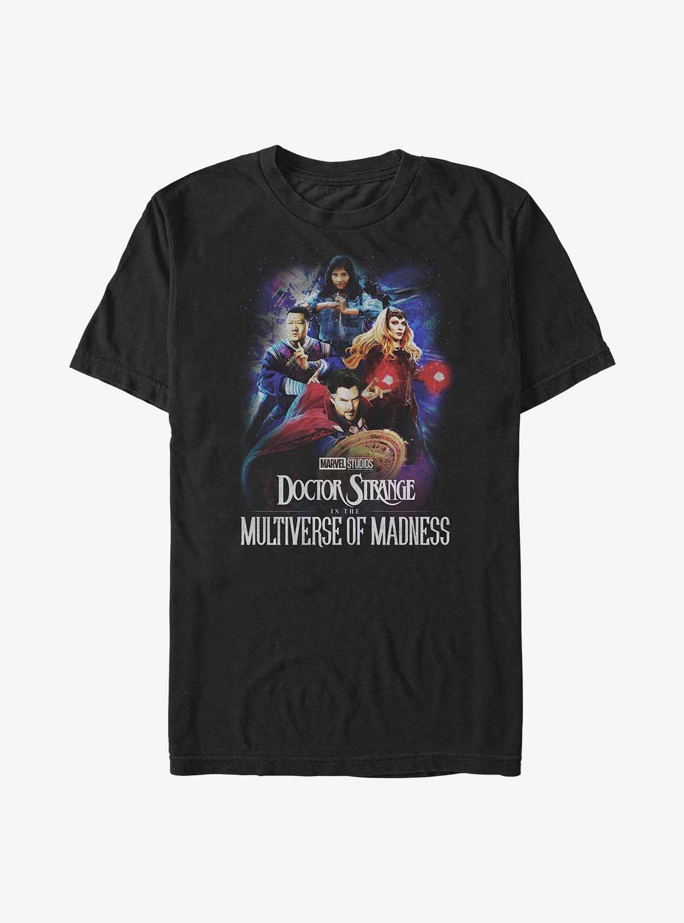 Marvel Doctor Strange In The Multiverse Of Madness Poster Group T-Shirt