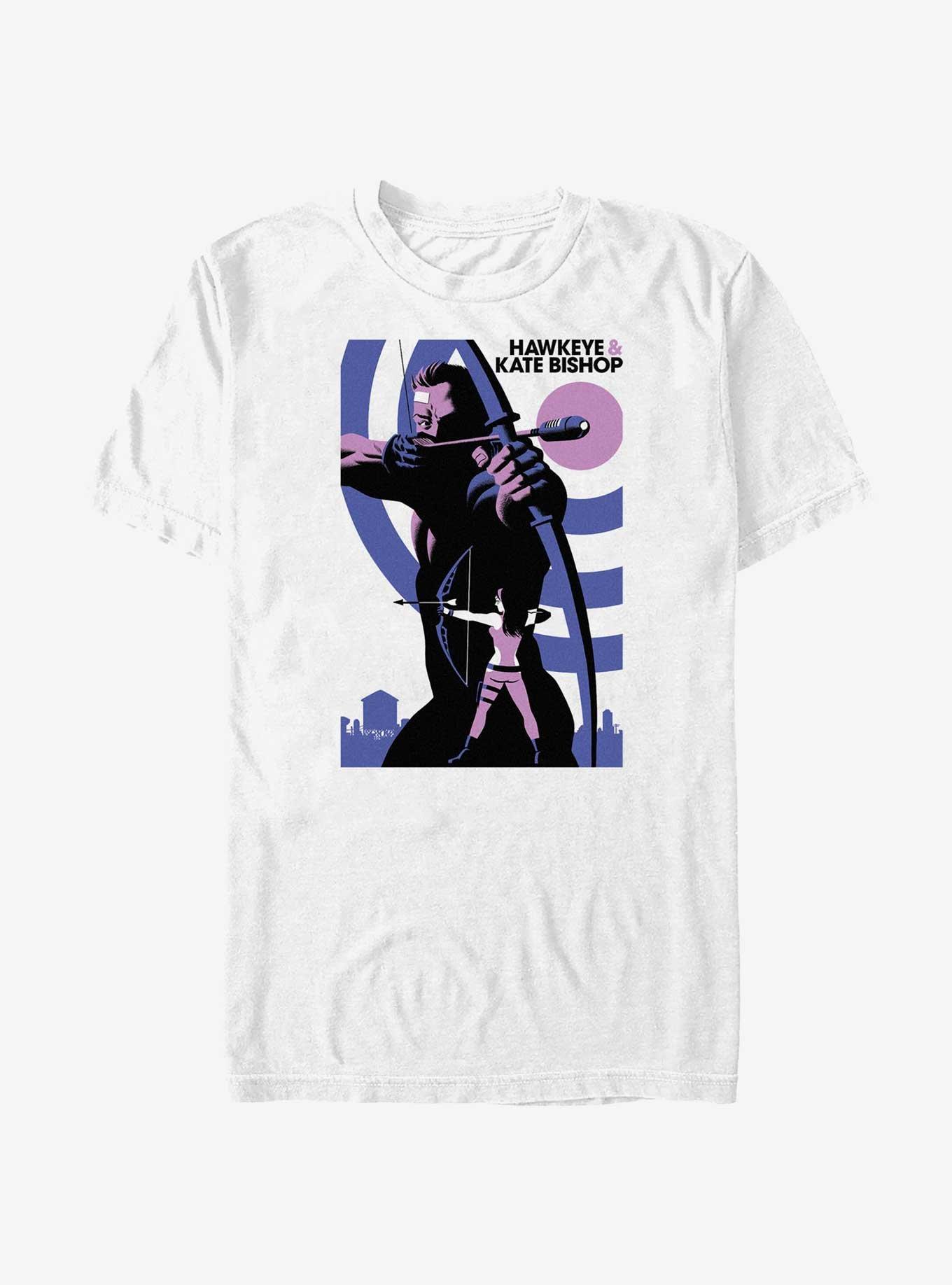 Marvel Hawkeye And Kate Bishop Target Teamup T-Shirt