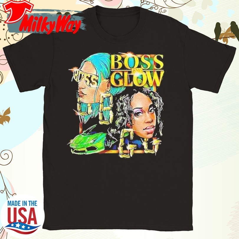Official Sasha Banks And Naomi Boss Glow Shirt