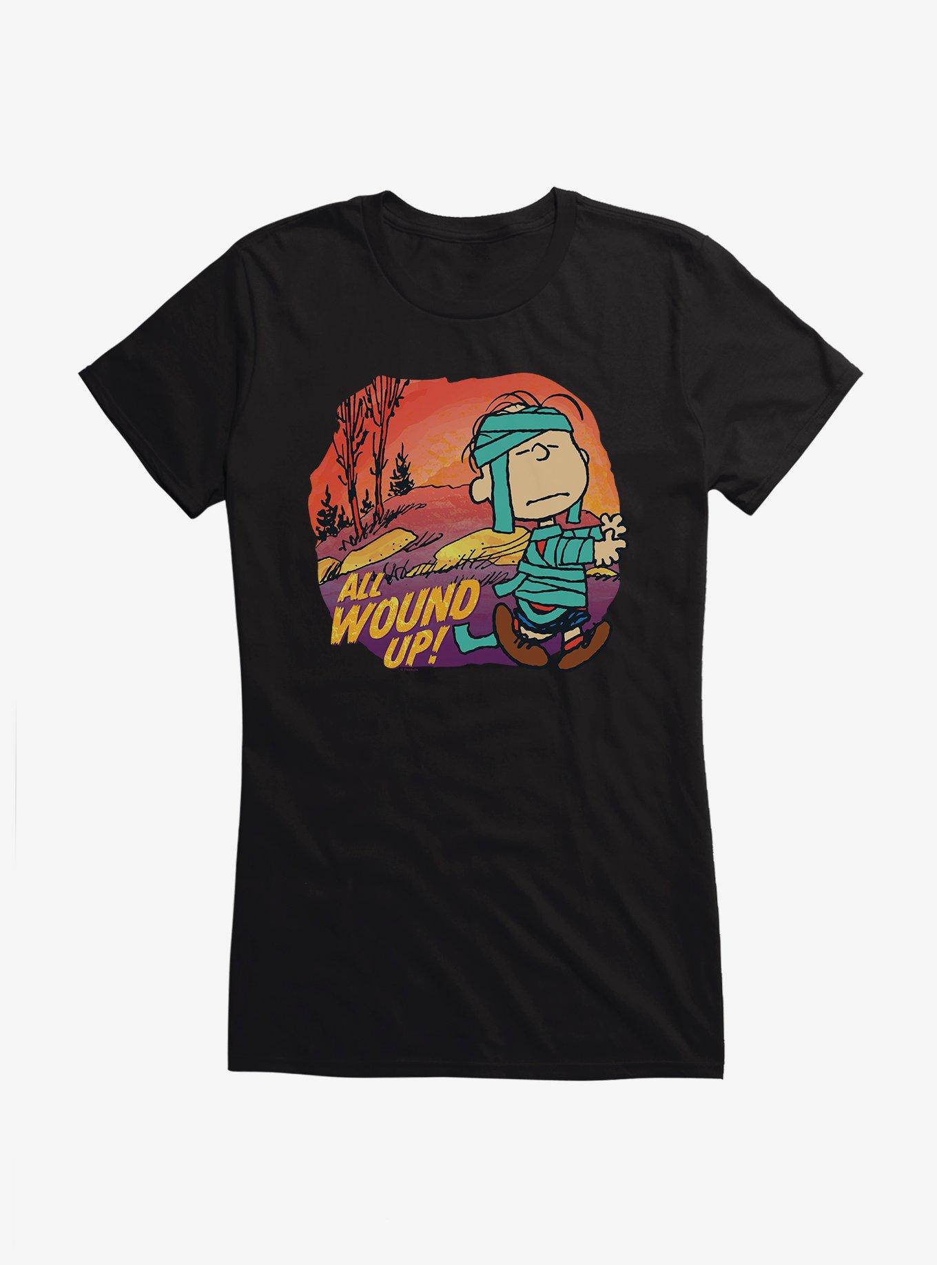 Peanuts Linus All Wound Up Girls T-Shirt