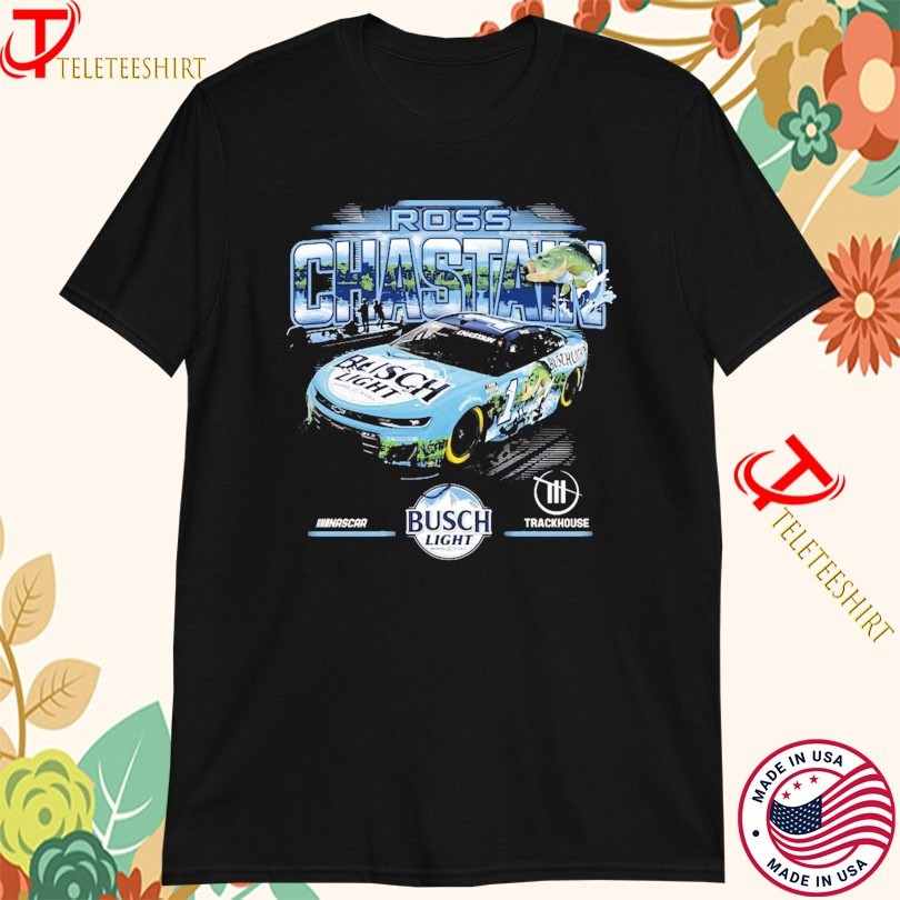 Ross Chastain Trackhouse Racing Team Collection Busch Light Nascar T-Shirts
