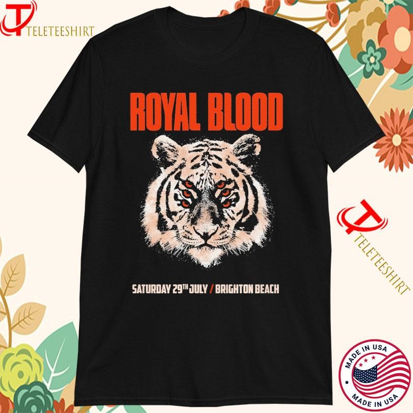 Royal Blood Saturday 29TH July Brighton Beach T-shirts