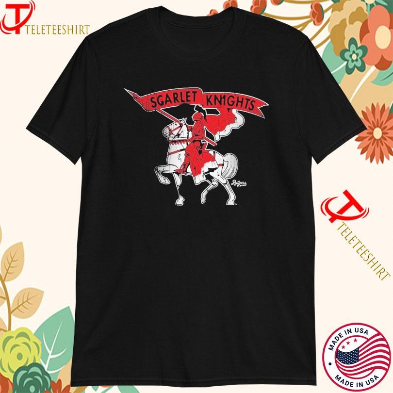 Rutgers Scarlet Knights Basketball Scarlet Knight Mascot T-shirts