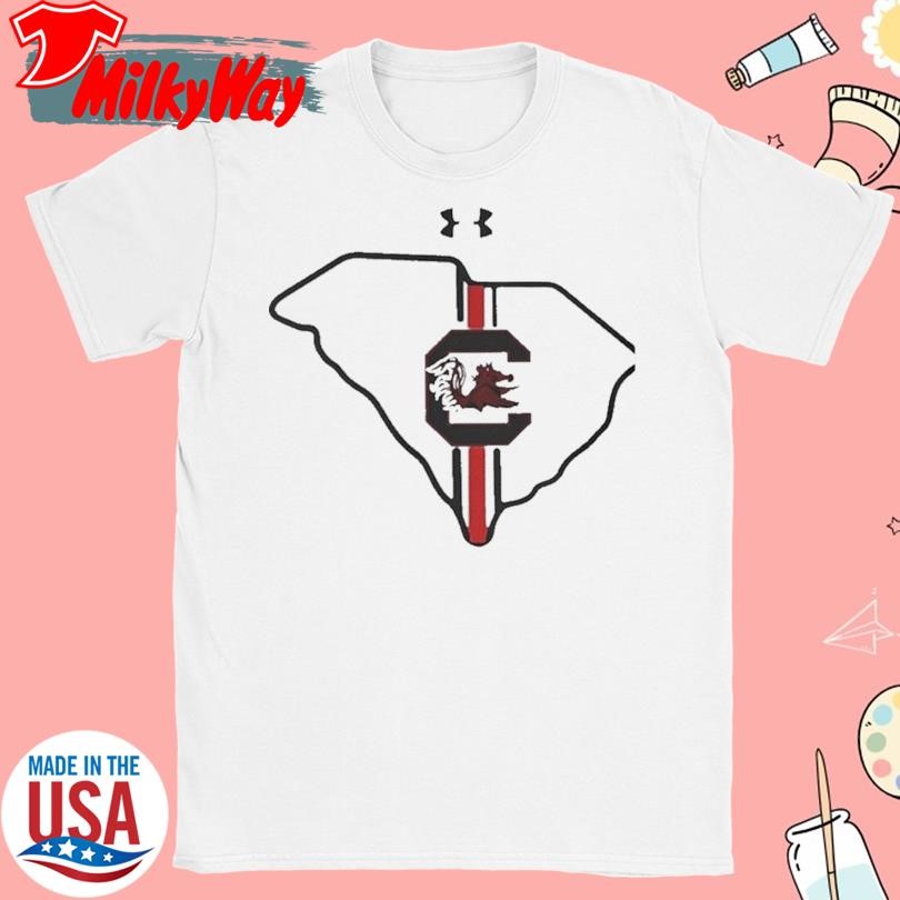 South Carolina Gamecocks Logo With Maps Shirt
