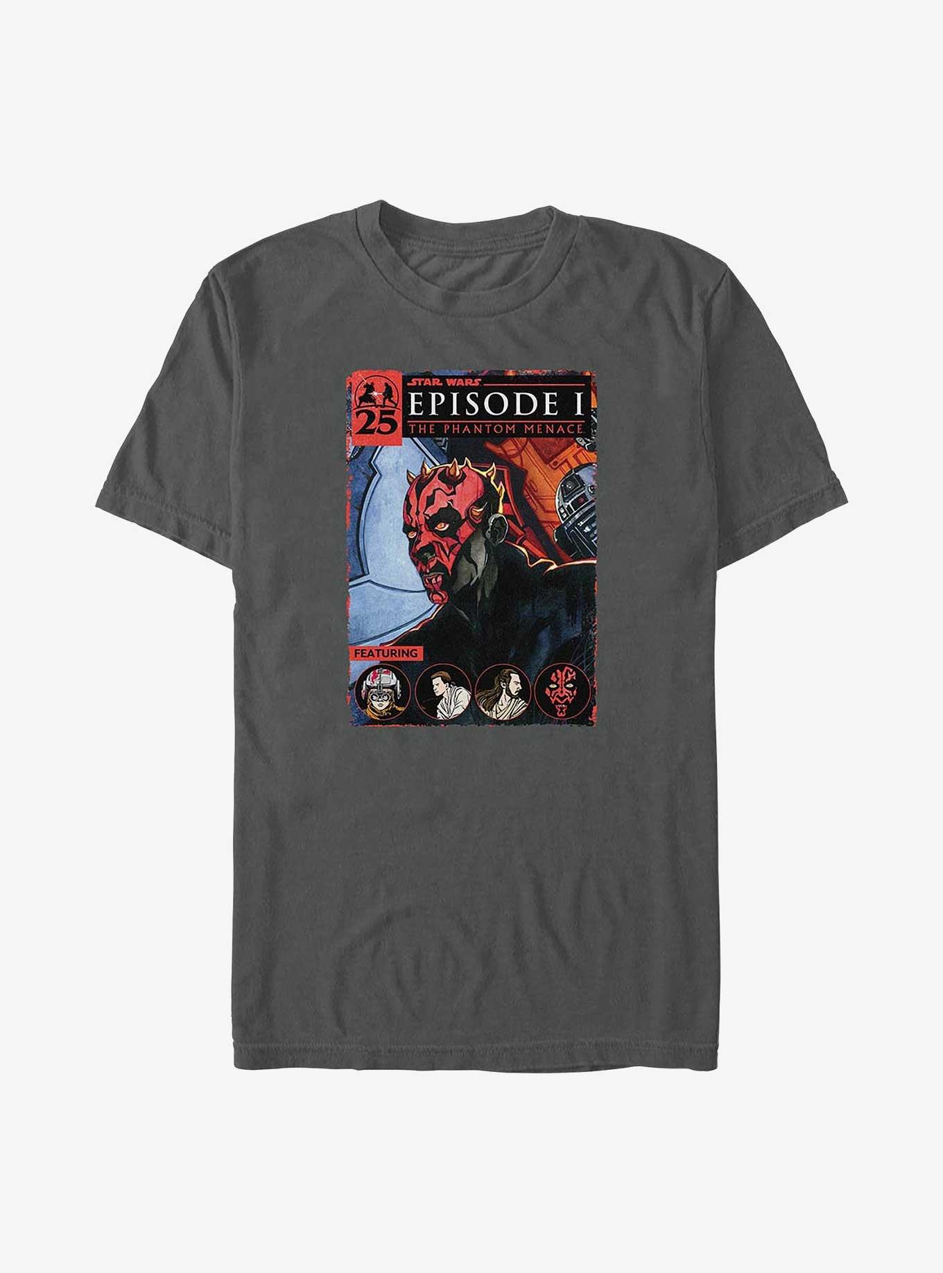 Star Wars Darth Maul Cover Garment-Dyed T-Shirt