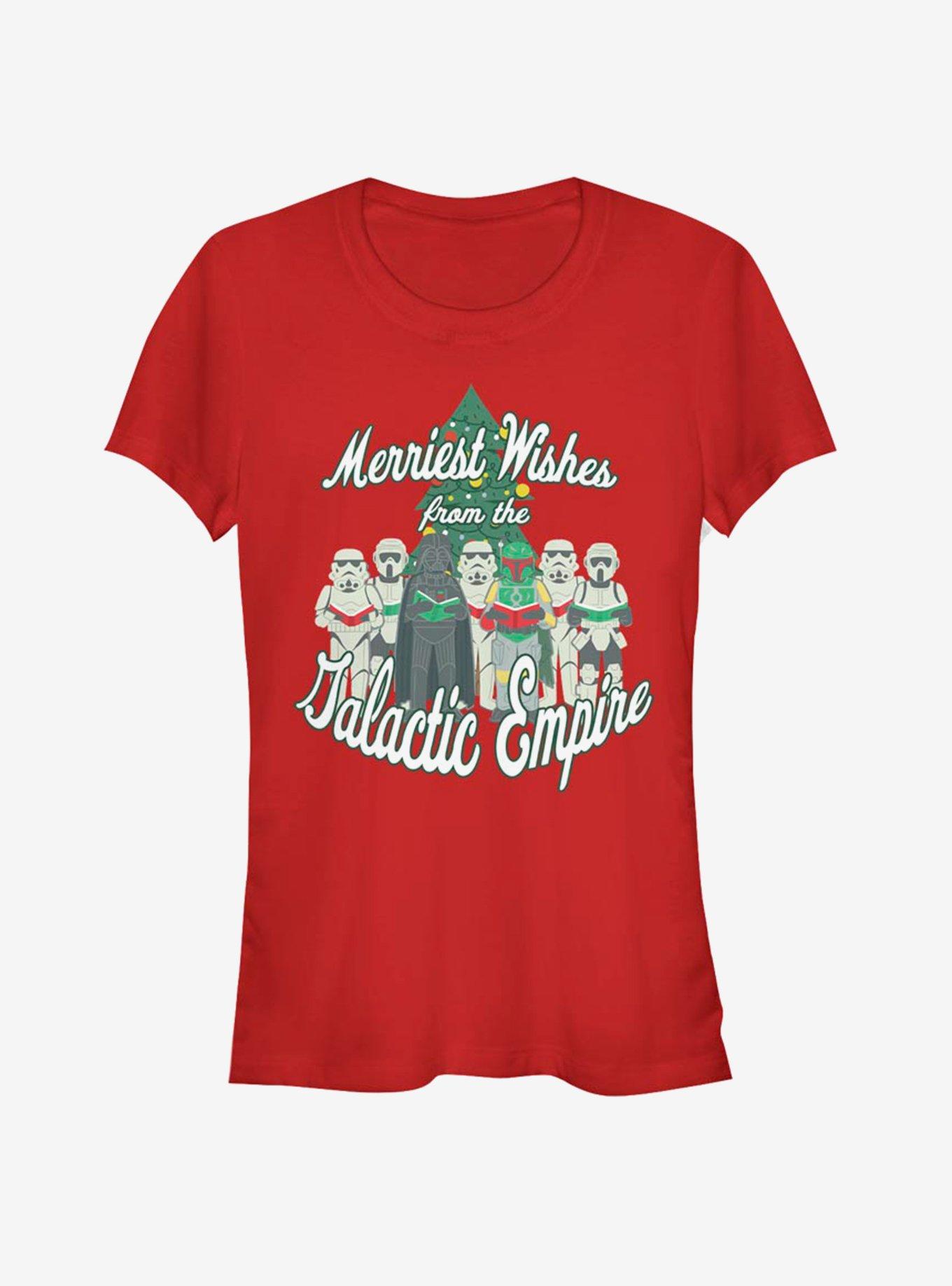 Star Wars Galactic Empire Christmas Wishes T-Shirt