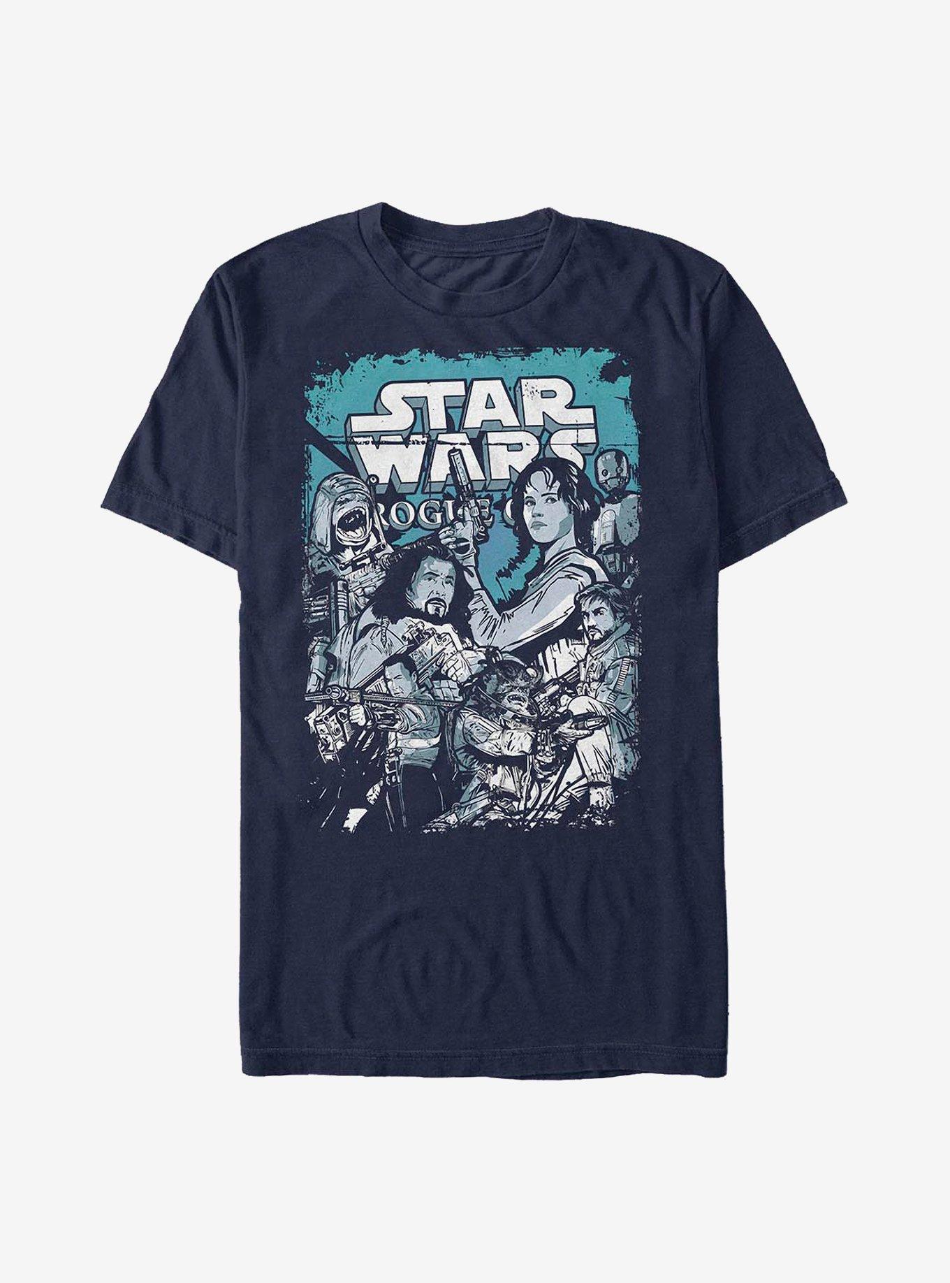 Star Wars Story Rebel Poster T-Shirt