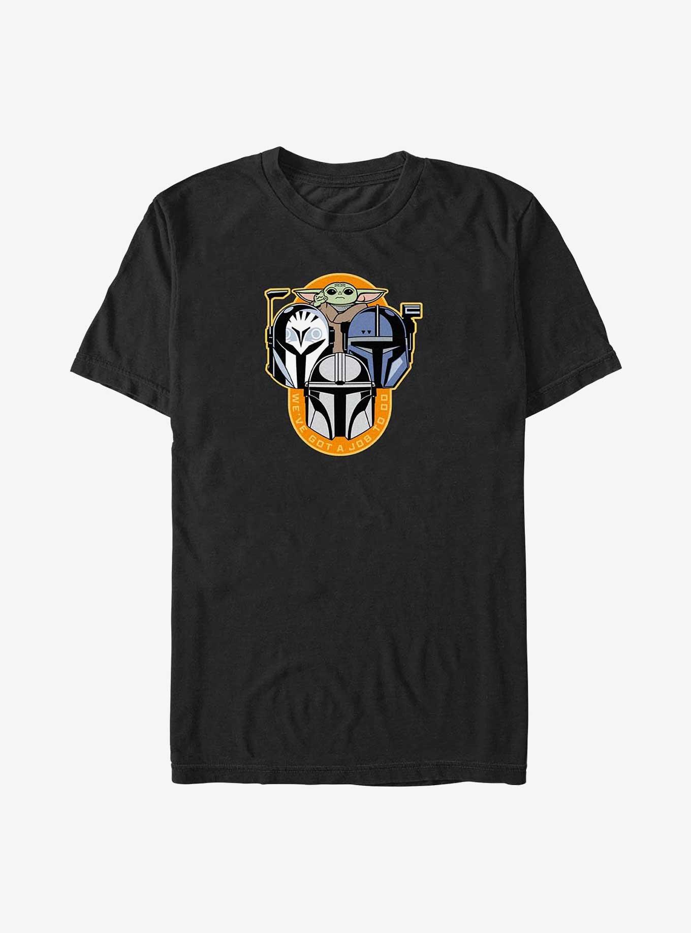 Star Wars The Mandalorian Hunters Helmet T-Shirt