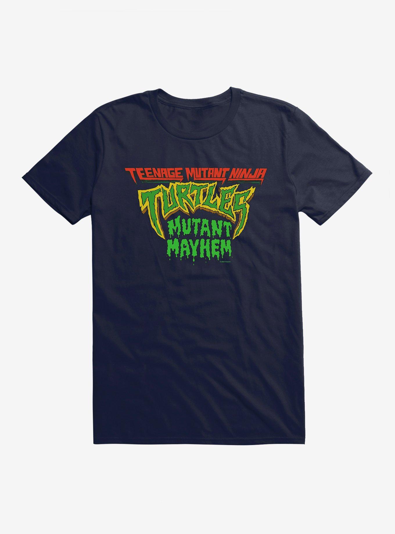 Teenage Mutant Ninja Turtles Mutant Mayhem Movie Logo T-Shirt