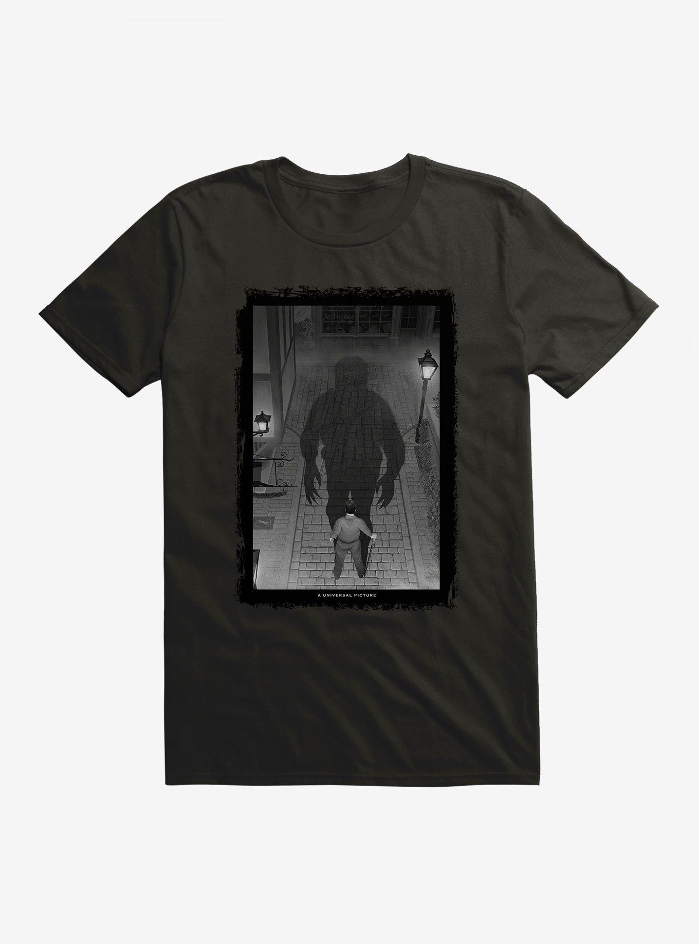 The Wolf Man Black And White Inner Wolf T-Shirt