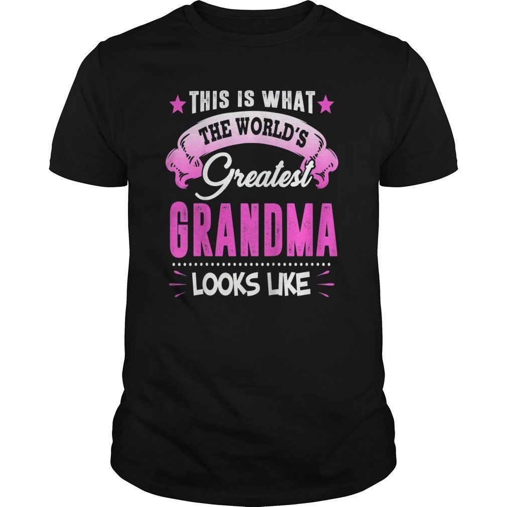 This Is What World's Greatest Grandma Looks Like TShirt