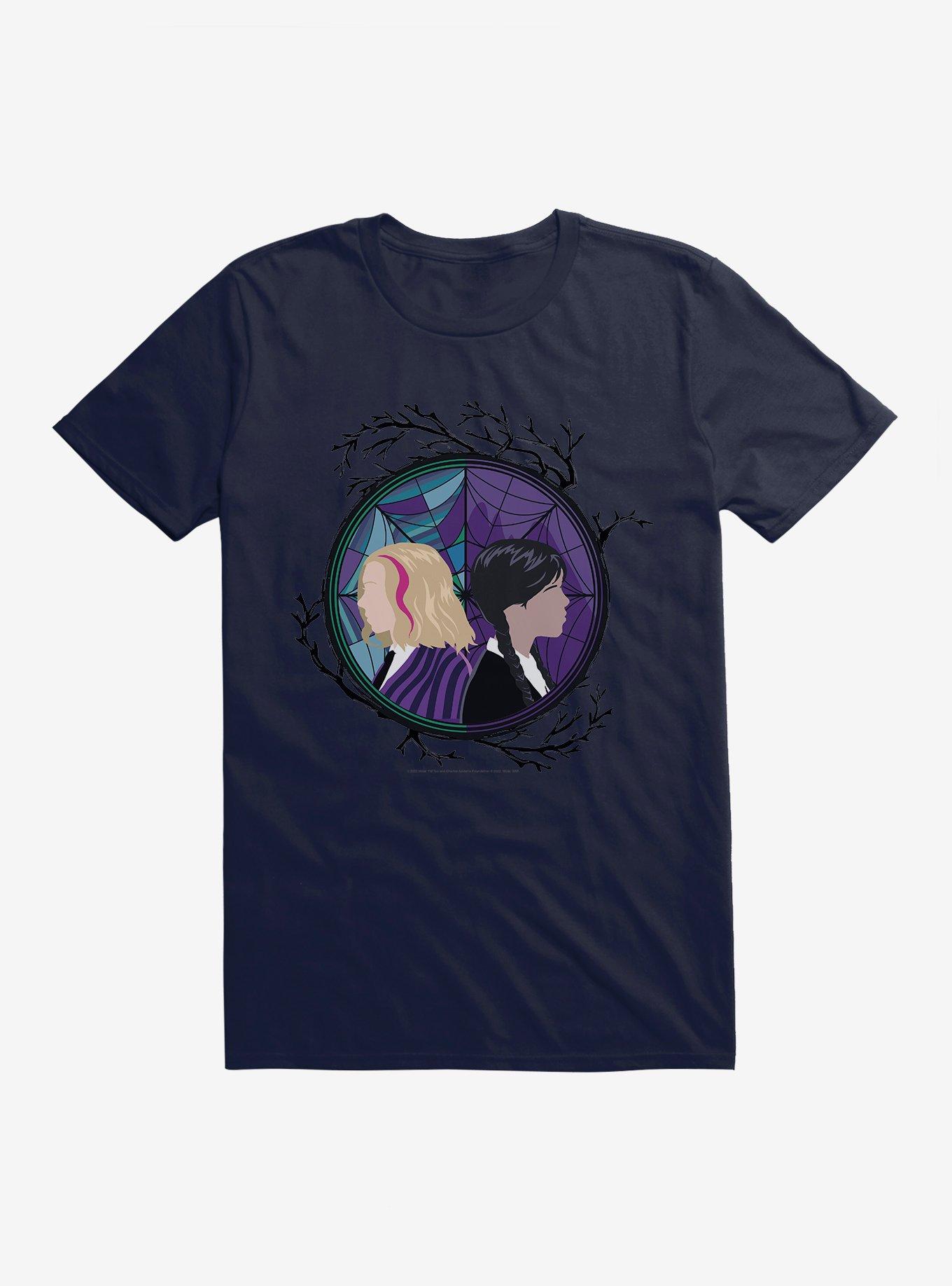 Wednesday Enid And Wednesday Portrait T-Shirt