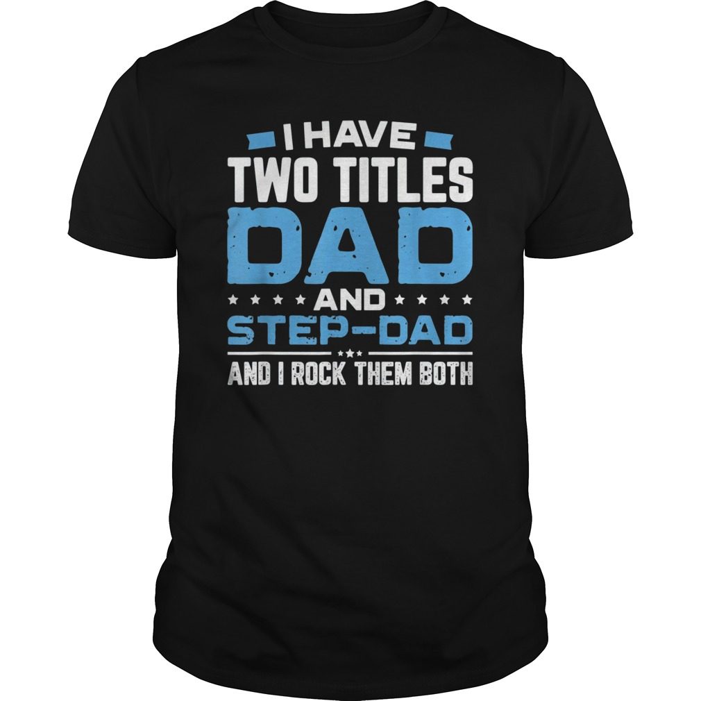 World's Best Step Dad Father's Day T-Shirt Gift