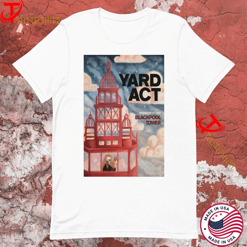 Yard Act Blackpool Tower In Blackpool UK May 21 2025 T-shirts