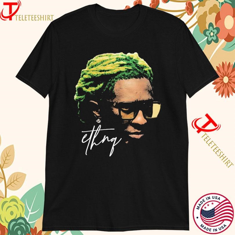 Young Thug Face Signature T-Shirts