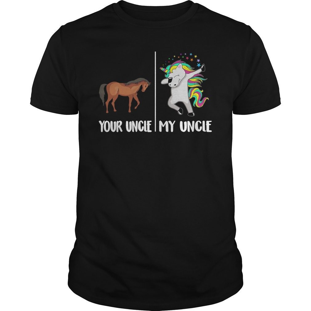 Your Uncle My Uncle Unicorn T-Shirt Funny Dabbing Cute Dab