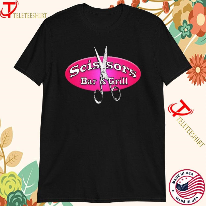 Zolita Bar And Grill Scissors T-shirts